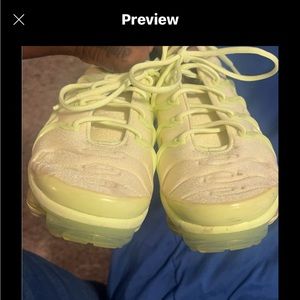 Lime green Nikes